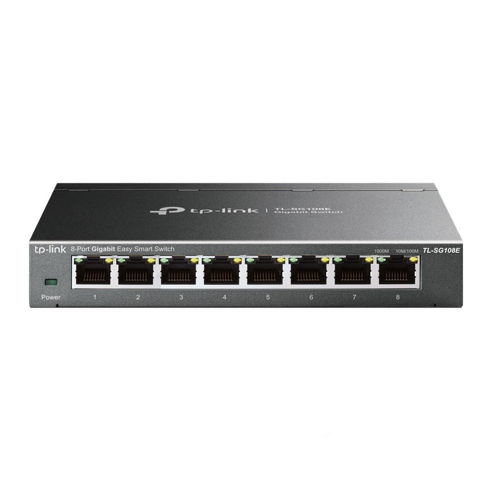 8-Port Gigabit Easy Smart Switch TP-Link SG108E 8-Port Gigabit Easy Smart Switch TP-Link SG108E